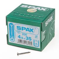 SPAX Senkkopf 4.5x 35 Vollgewinde Torx 20 Edelstahl A2 mit Bewertung