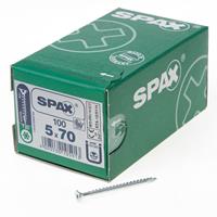 Spax Senkkopf, T-Star Plus, Vollgewinde 5,0 x 70 mm, 100 Stück
