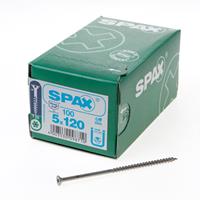SPAX Schrauben SeKo T-STAR plus Senkkopfschrauben 5,0x120/69 A2 KP (Inh.100 Stück)