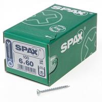 Spax Senkkopf, T-Star Plus, Vollgewinde 6,0 x 60 mm, 100 Stück