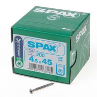 SPAX Senkkopf 4.5x 45 Vollgewinde Torx 20 Edelstahl A2 mit Bewertung