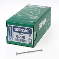 SPAX Senkkopf 6.0x 90 Teilgewinde Torx 30 Wirox-Silber mit Bewertung