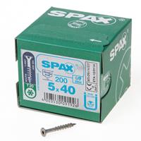 SPAX Schrauben SeKo T-STAR plus Senkkopfschrauben 5,0x 40 A2 KP (Inh. 200 Stück)