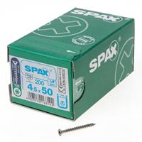SPAX Schrauben SeKo T-STAR plus Senkkopfschrauben 4,5x 50 A2 KP (Inh. 200 Stück)