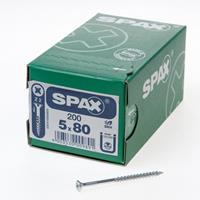 SPAX Schrauben SeKo Kreuzschlitz Z 5,0x 80/46 Wirox HP (Inh. 200 Stück)