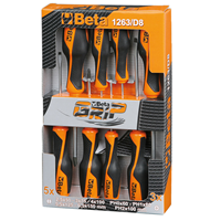 Betatools Beta Tools Eight Piece Schroevendraaier 1263 / D8 Staal 012630008