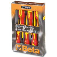 Betatools Beta Tools Zes Stuk Schroevendraaier 1273MQ / D6 Staal 012730851
