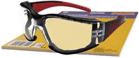 l+dupixx Upixx L+D Red Vision 26793SB Schutzbrille Schwarz, Rot DIN EN 166-1 X799601 - L+D UPIXX