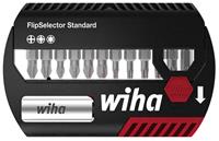 wiha Bit-Box 1/4 FlipSelector Standart 13-teilig. torx. ph. pz Universalhalter magnetisch 1/4 5285