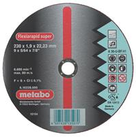 Metabo 616209000 Flexiarapid Super Doorslijpschijf - 125 x 0,8 x 22,23 mm