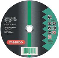 metabo - Flexiamant super 300x3,0x25,4 Stein, Trennscheibe, gerade Ausführung (616212000)