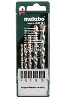 metabo Beton-Spiralbohrer-Set 5teilig 4 mm, 5 mm, 6 mm, 8 mm, 10mm 5St.