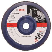 Bosch 2608607343 Lamellenschuurschijf X571 Best for Metal - K60 - 180mm - Recht