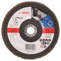Bosch 2608606737 Lamellenschuurschijf Best for Metal - K40 - 180mm - Vlak