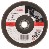 Bosch 2608606739 Lamellenschuurschijf Best for Metal - K80 - 180mm - Vlak