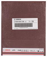 Bosch Schleifblatt Papier J475, Best for Metal, 230 x 280 mm, 100, ungelocht, 1er-Pack