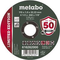 Metabo Trennscheiben Inox 115 x 1,0 x 22,23 mm 10er Pack