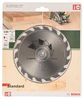 Bosch Standard 2609256B54 Hardmetaal-cirkelzaagblad 140 x 20 mm Aantal tanden: 18 1 stuk(s)