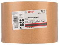 Bosch Schleifrolle C470 Best for Wood and Paint, Papierschleifrolle 115 mm x 50 m, 240