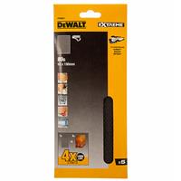 DeWalt EXTREME Schleifgitter 93 x 190mm K80 5Stk. 4x längere Lebensdauer