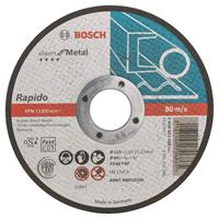 boschaccessories Bosch Accessories 2608603394 2608603394 Doorslijpschijf recht 115 mm 1 stuk(s) Staal