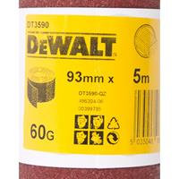 DeWalt DT3590 Schuurpapier rol - P60 - 5m - 93mm