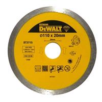 DeWalt DT3715 Diamantdoorslijpschijf - 110 x 20 x 1,6mm - tegels&natuursteen