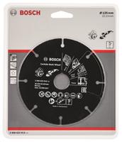 Bosch 2608623013 Doorslijpschijf - 125 X 22,23 X 1mm - Hout / Kunststof