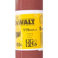 DeWALT - Schleifpapier-Rolle 115mm K180 5m