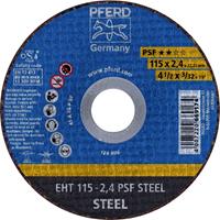 PFERD EHT 115-2,4 PSF STEEL 61730026 Trennscheibe gerade 115mm 22.23mm 25St.