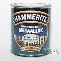 Hammerite Direct over Roest metaallak hoogglans zwart 250 ml