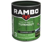 Rambo Pantserbeits Tuinhout zijdeglans bosgroen dekkend 750 ml