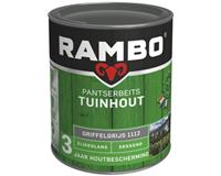 Rambo Pantserbeits Tuinhout zijdeglans griffelgrijs dekkend 750 ml