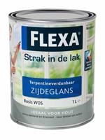 Flexa Strak In De Lak Zijdeglans Waterbasis - 1 liter