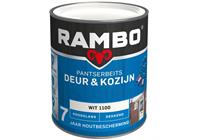 Rambo Pantserbeits Deur & Kozijn hoogglans wit dekkend 750 ml