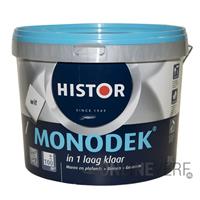 Histor Monodek muurverf mat wit 5 l