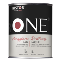 Histor One Acryl Lak Hoogglans - 0,5 liter