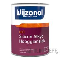 Wijzonol lbh silicon alkyd hoogglanslak kleur 0.5 ltr