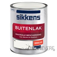 Sikkens buitenlak hoogglans RAL 9010 750 ML