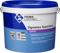 Sigma Coatings tex superlatex satin lichte kleur 1 ltr