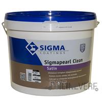 Sigma Coatings pearl clean satin donkere kleur 10 ltr