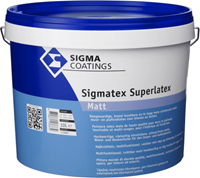 Sigma Coatings tex superlatex matt donkere kleur 5 ltr