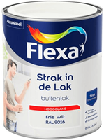 Flexa strak in de lak hoogglans lichte kleur 1 ltr