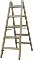Hout Ladder Werkhoogte (max.): 2.75 m Krause 170064 Hout 6.2 kg