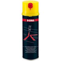 E-COLL Baustellenmarkierspray 500 ml, gelb