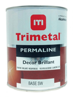 TRIMETAL permaline decor brillant wit 1 ltr