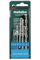 metabo HSS-G Borencassette Metaal 6-Delig
