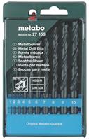 metabo Metall-Spiralbohrer-Set 10teilig 10St.