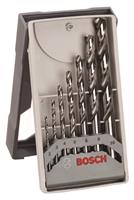 Bosch Metallbohrer-Set Mini X-Line Hss-G, Din 338, 135°, 7-Teilig, 2 - 10 Mm