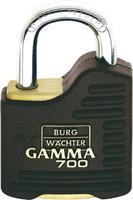 BURG WÄCHTER Zylinderschloss Gamma 700 55 SB Zylinder-Vorhangschloss